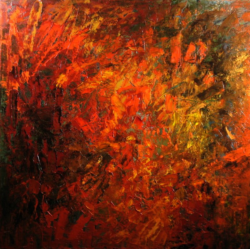 huile sur toile, Alina Cociere