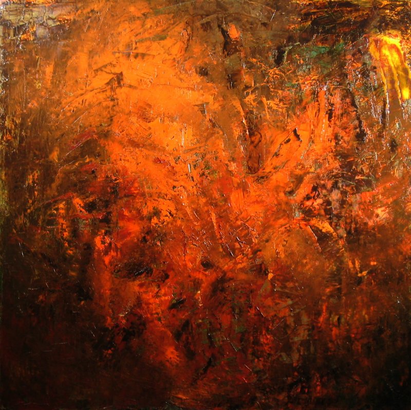 huile sur toile, Alina Cociere